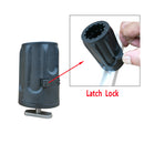 Brocraft Power Lock Rod Holder with Fishing Kayak Track Adaptor/Kayak Track Rod Holder