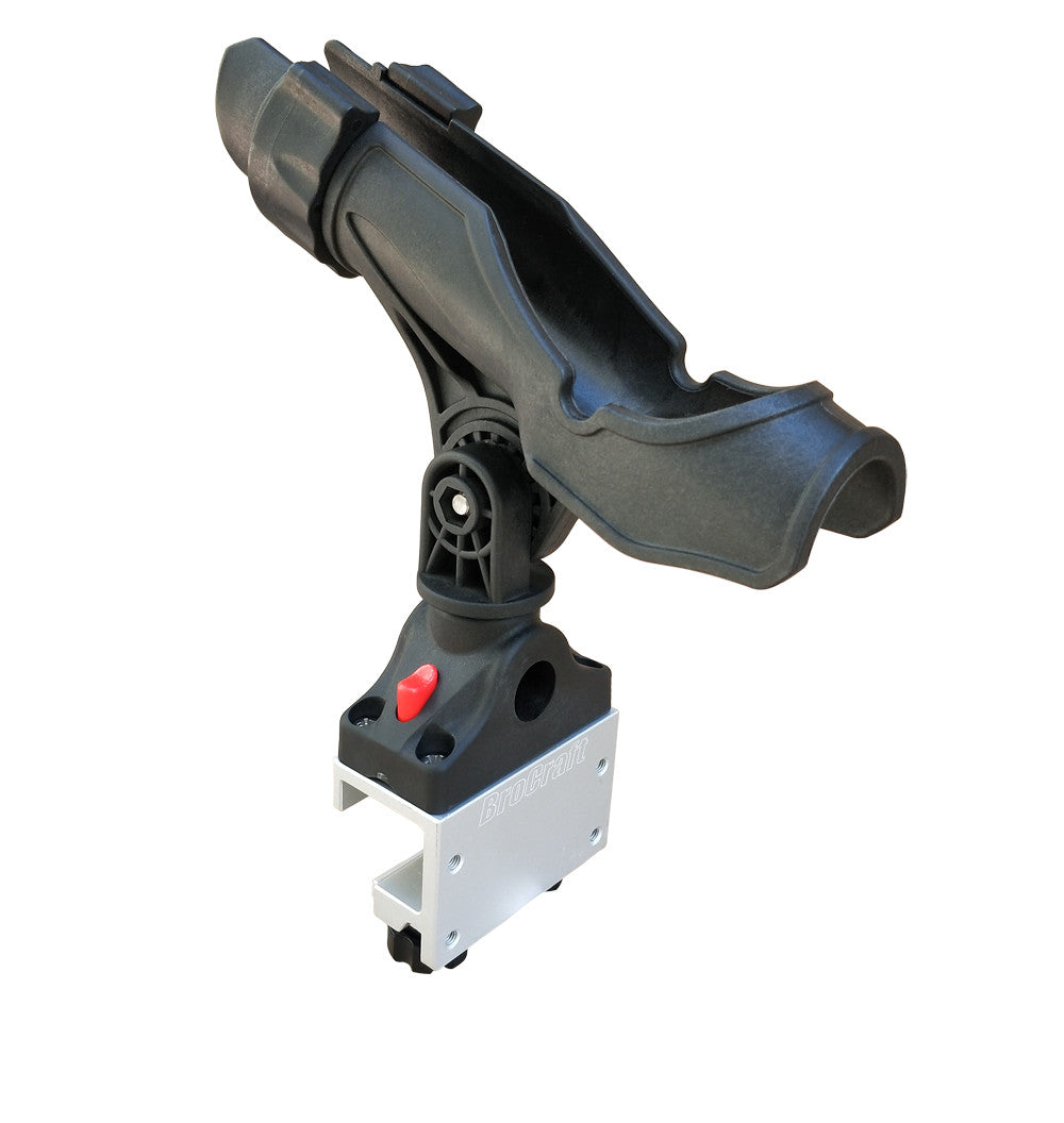 alumacraft fishing rod holders Brocraft Alumacraft Boats AlumaTrac mounting System Fish Rod Holder