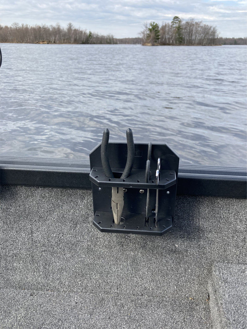 alumacraft fishing boat accessories Brocraft Alumacraft Boats AlumaTrac mounting System Tool Holder