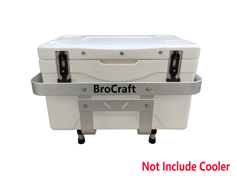 Brocraft Aluminum PWC Cargo Rack/Cooler Holder for Jet Ski /Cooler Holder Combo with Gas Plates / Jet Ski Rod Holder