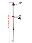 Brocraft Telescopic Transducer Pole with Deck Mount/Telescopic Transducer Pole Transducer Mount/Universal Live Sonar Transducer Mount/Livescope Mount