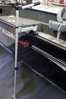 Brocraft Telescopic Transducer Pole with Deck Mount/Telescopic Transducer Pole Transducer Mount/Universal Live Sonar Transducer Mount/Livescope Mount