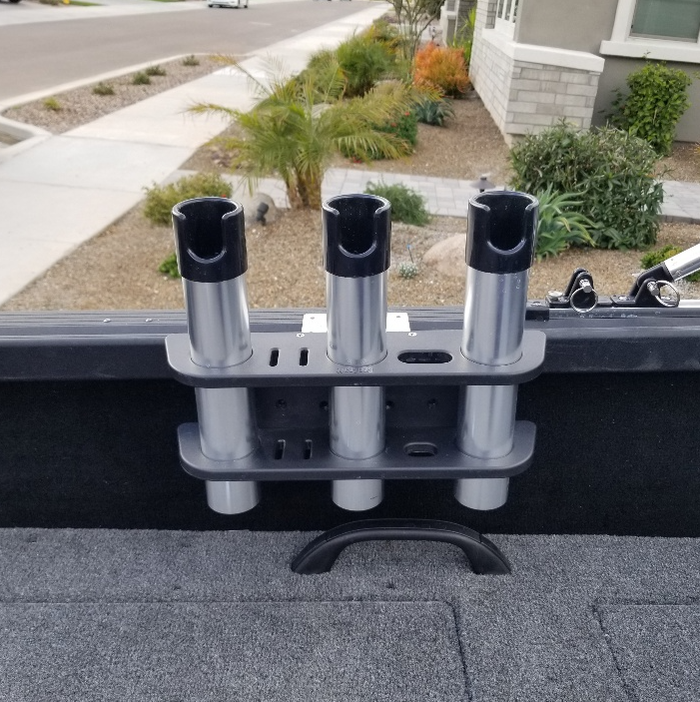 Brocraft Rod Storage for Alumacraft Boat /AlumaTrac Bracket System 3 R