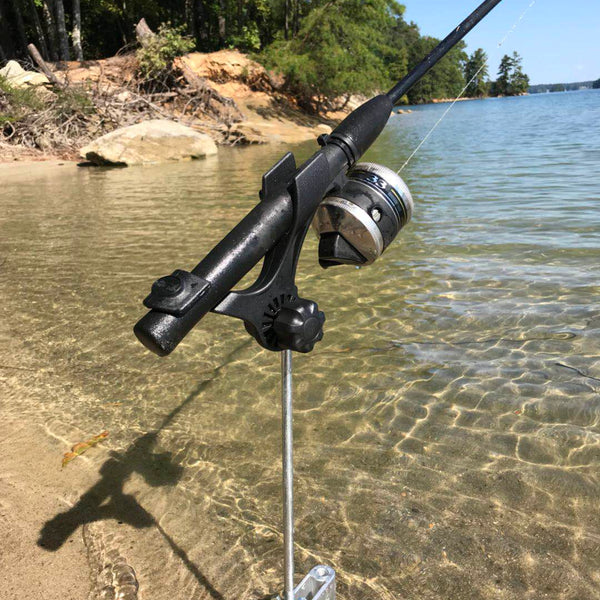 fishing rod holder for bank fishing Brocraft Holder/Ground Adjustable Swivel Rod Holder/B Artrip Floats Size:80LB 0.45mm (16 Strands)-109 Yds Double Spring Stainless Steel Bass Pro Shops Prodigy