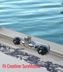 Brocraft Crestliner SureMount Track Bimini Top Mount/Canopy Mounts/Crestliner Suremount Bimini Top Bracket