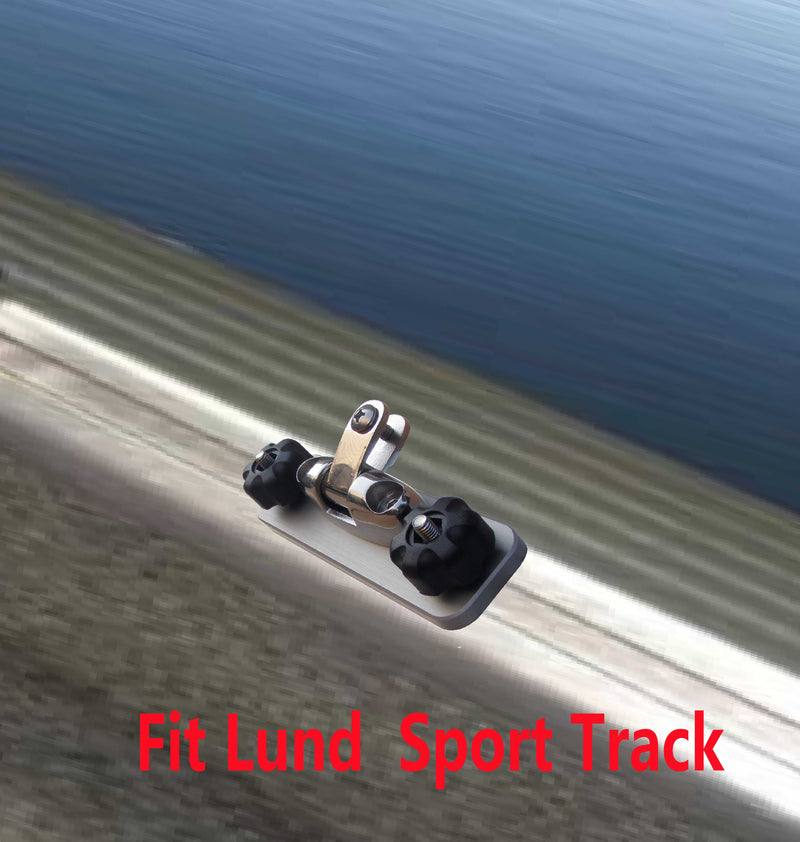 Brocraft Lund Sport Track Bimini Top Mount/Canopy Mounts/Lund Boat Bimini Top Bracket