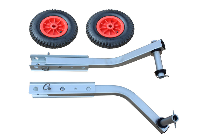 Brocraft Boat Launching Wheels/Boat Launching Dolly 12" Wheels for Inflatable Boats & Aluminum Boats