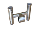 Brocraft Aluminum Clamp - On Twin Fishing Rod Holder/Boat T-TOP Rod Holder