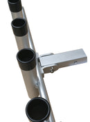 Brocraft Hitch Mount 6 Pole Rod Holder/Hitch Fishing Rod Holder/Truck Rod Rack