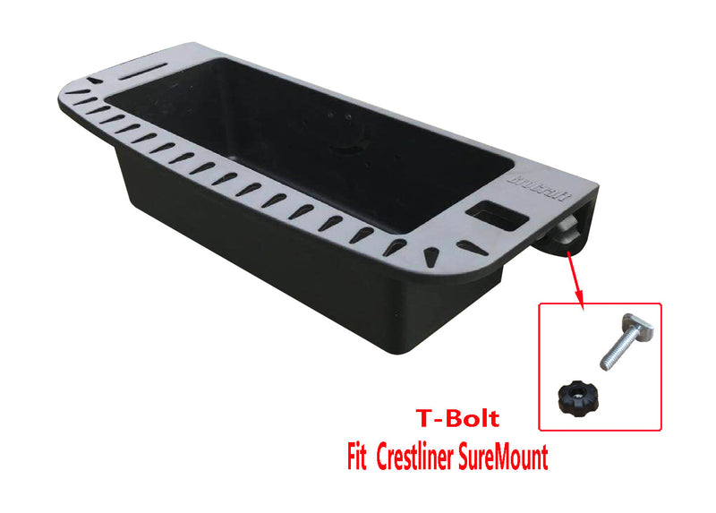 Brocraft Knife and Plier Holder Rig Rack for Crestliner SureMount System/Crestliner SureMount/Crestliner Boat SureMount Tool Holde