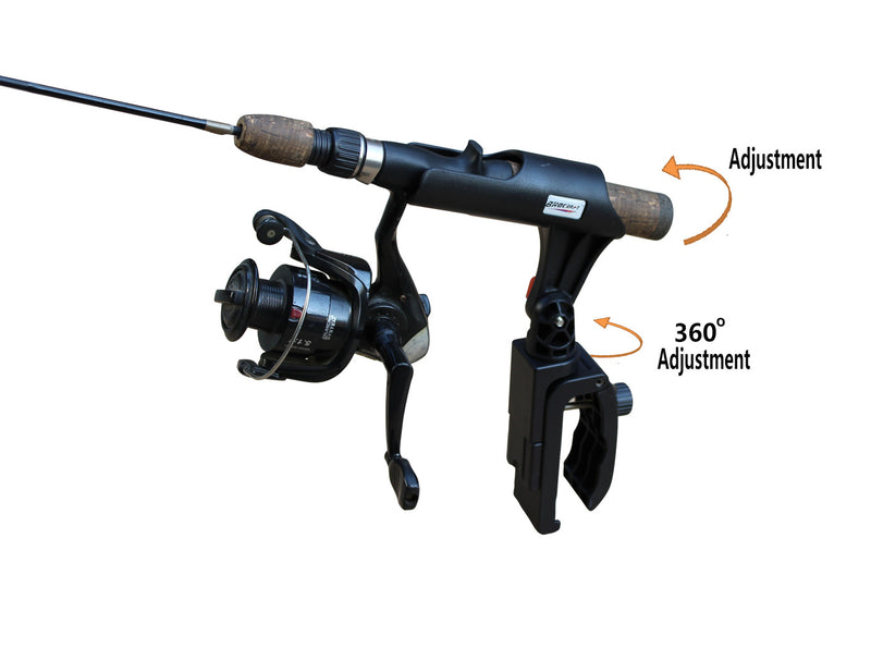 brocraft ice fishing stand rod holder Brocraft Ice Fishing Bucket Rod Holder/Ice Fishing Shelter Rod Holder/Ice Fishing sled Rod Holder