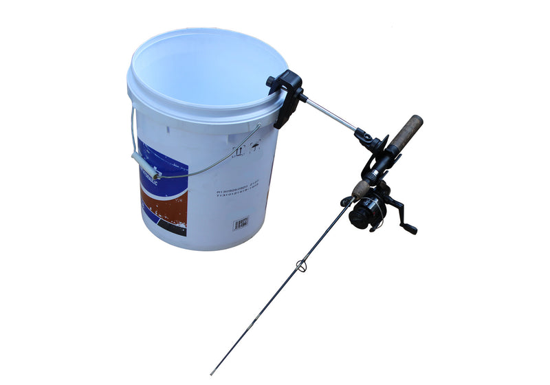 Brocraft Ice Fishing Bucket Rod Holder/Ice Fishing House shanty tip Down/ice Fishing Rod Holder