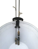 Brocraft Ice Fishing Bucket Rod Storage Organizer/ICE Fishing Bucket Rod Holder/Holds 2 Fishing Rods