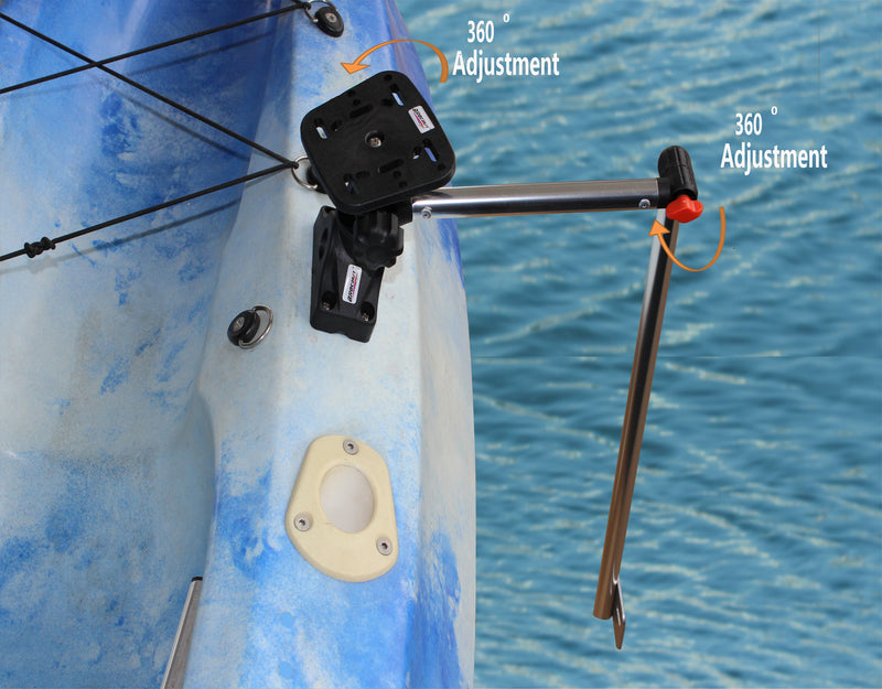 Brocraft Transducer Arm Mount + Universal Fishfinder Mount