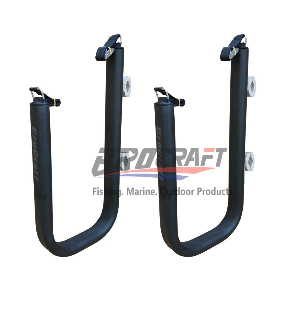Brocraft SUP Board Rack for Boat Rail Mount/Paddleboard Rack for Boat