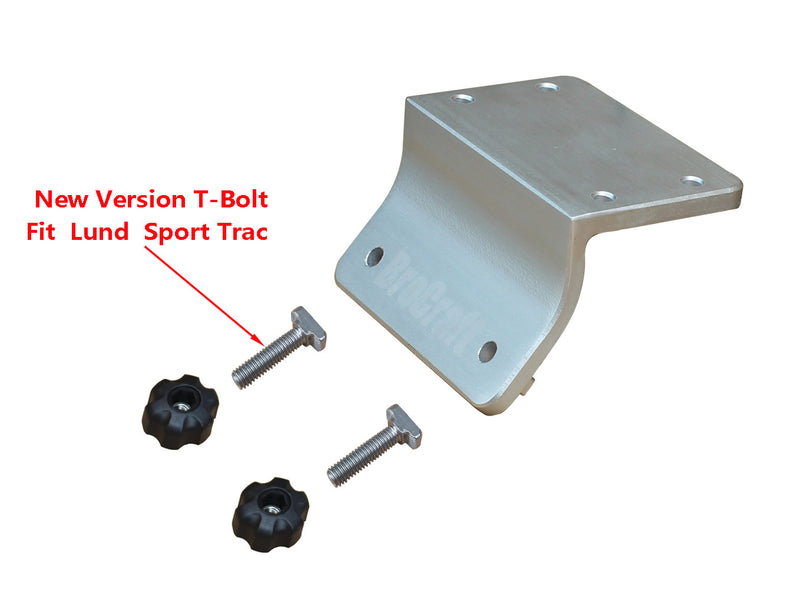 Brocraft Universal Track Bracket for 45 Degree Lund Sport Track/ WAR Eagle Track Bracket