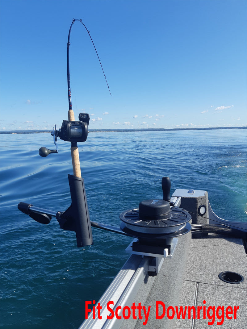 Brocraft Alumacraft Boat Downrigger Bracket/Universal Aluminum Downrigger Bracket for AlumaTrac System