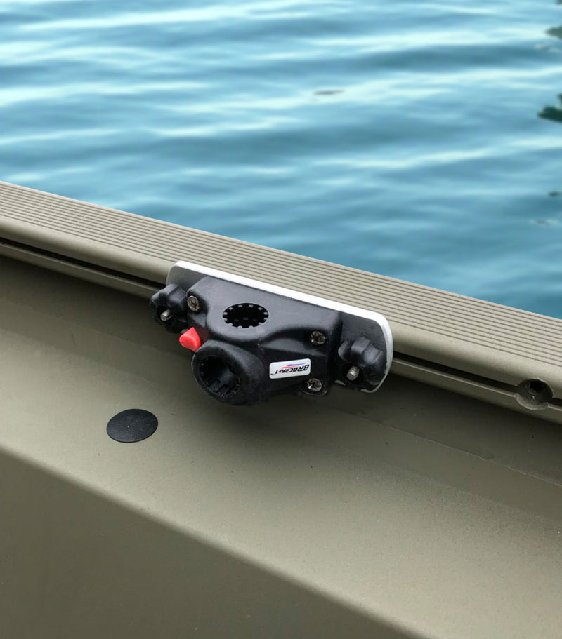 Brocraft Tracker Boat Versatrack Rod Holder Mount