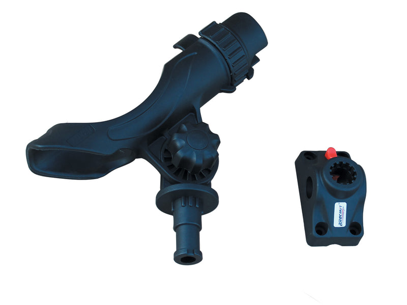 Brocraft 2Pcs Power Lock Fully Adjustable Rod Holder