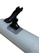 Brocraft Glue On Boat Rod Holder for Ribs Kayak & Inflatable Boat/Inflatable Boat Rib Mount Rod Hodler