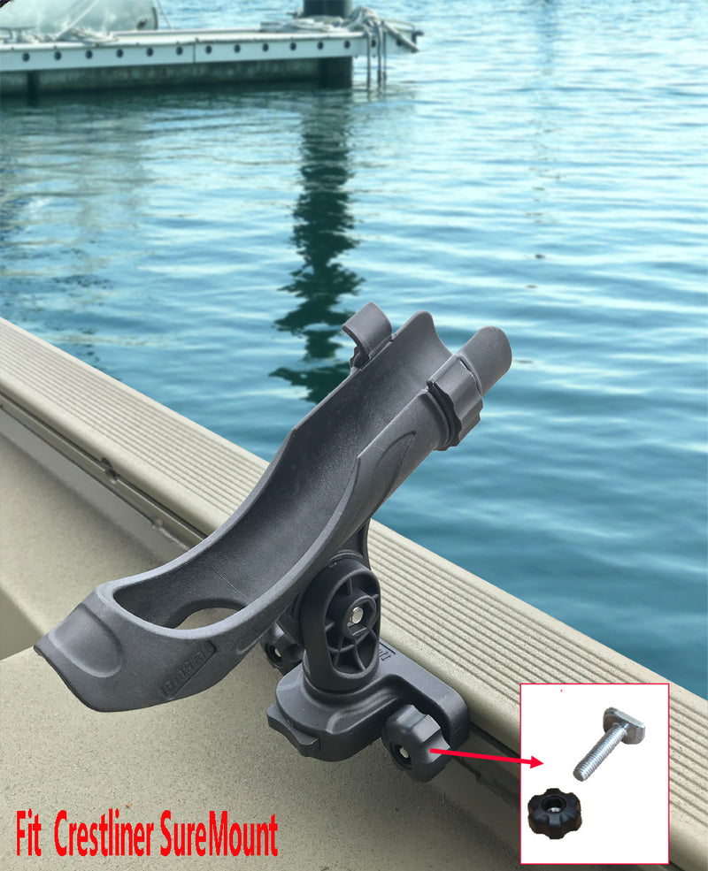 crestliner fishing boat accessories Brocraft Universal Bracket for SureMount System/Crestliner Suremount Bracket/Crestliner Boat Rod Holder Mount : Sports & Outdoors Crestliner Suremount System