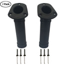 Brocraft 2pcs Kayak Rod Holder Rod Rack/Kayak Flush Mount Rod Holder (Black)