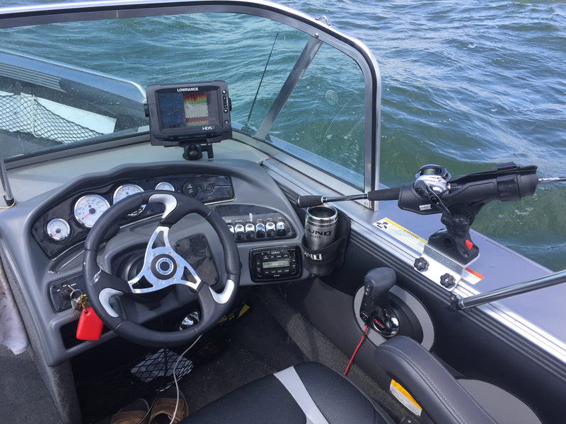 Brocraft Power Lock Rod Holder for 45 Degree Tracker Boat System/Lund Brocraft Power Lock Rod Holder for 45 Degree Tracker Boat System/Lund