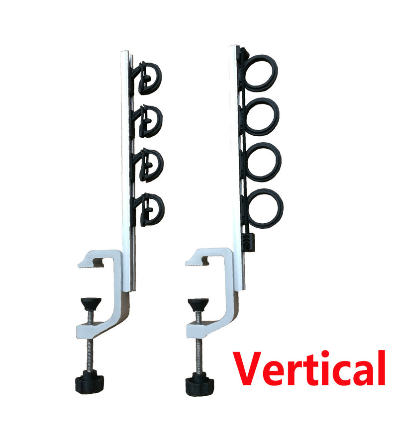 Brocraft Aluminum Clamp on Rod Holder for Truck or Boat/Truck Bed Rod Brocraft Aluminum Clamp on Rod Holder for Truck or Boat/Truck Bed Rod
