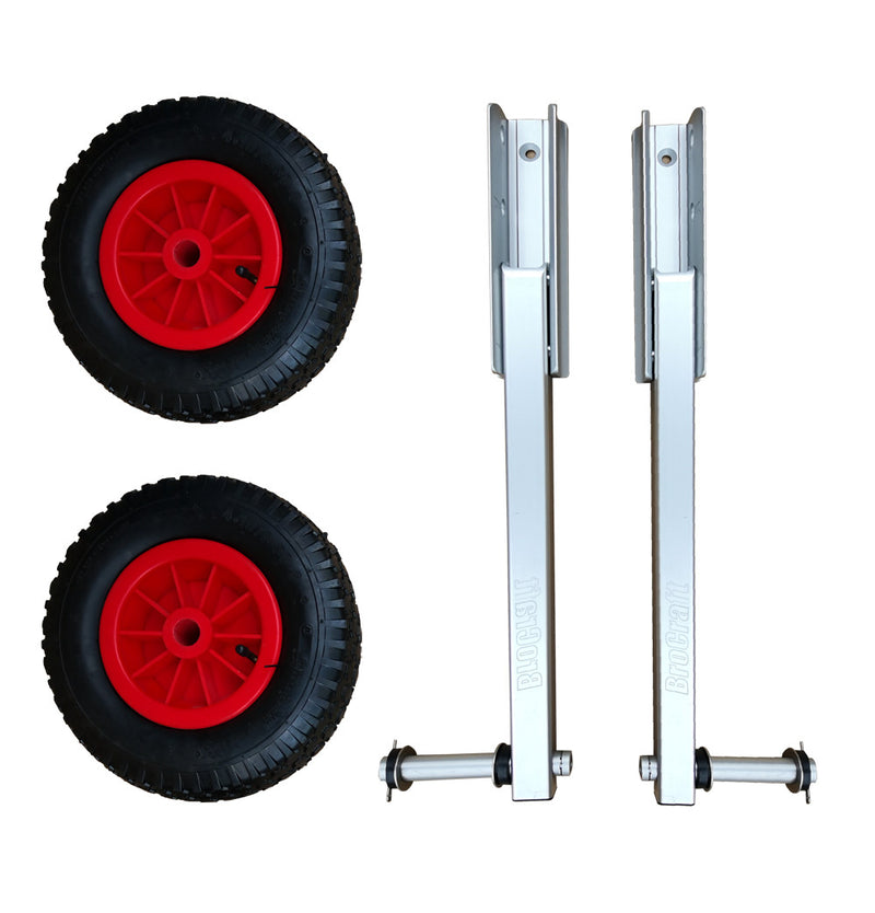 Brocraft Boat Launching Wheels / Boat Launching Dolly with 12 Inch Wheels