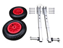 Brocraft Delux Boat Launching Wheels/Delux Boat Launching Dolly 12" Wheels for Inflatable Boats & Aluminum Boats