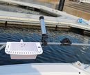 Brocraft Boat Storage Box with Rail Mount/Cockpit Organizer with Rail Mount Bracket Kit