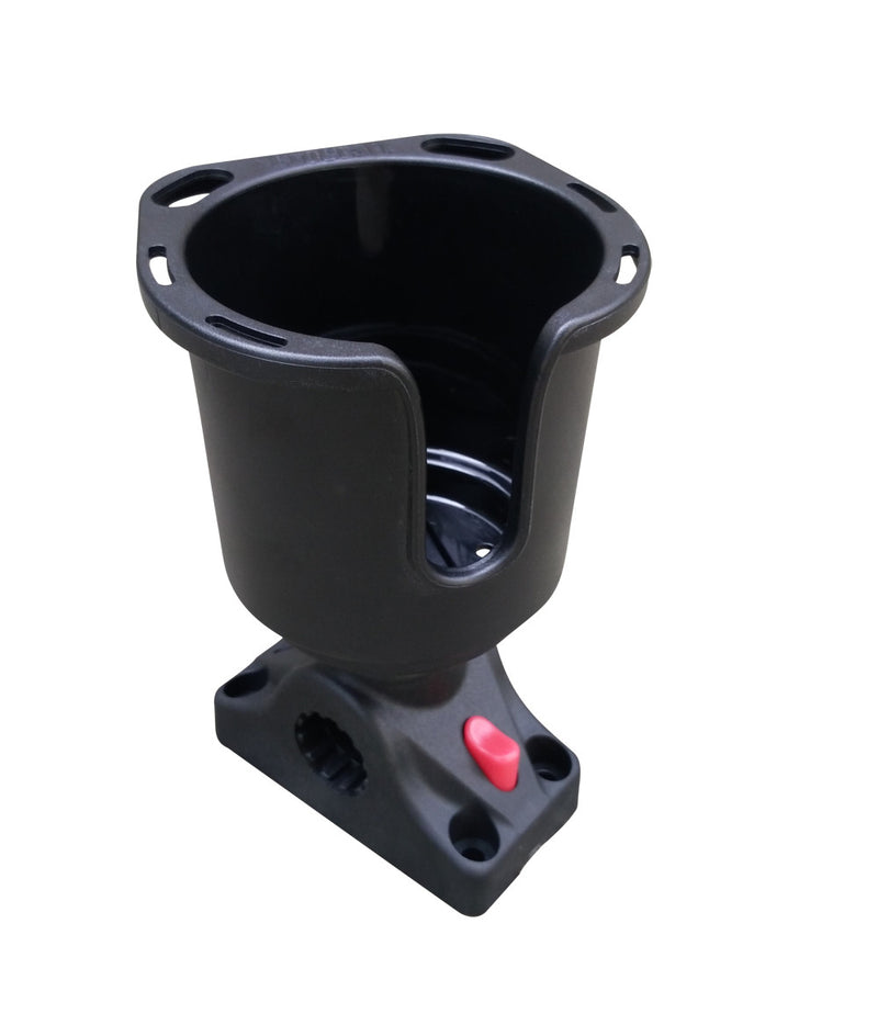 Brocraft Drink Holder for Deck/Side Mount/Deck Mount Cup Holder/Kayak Drink Holder