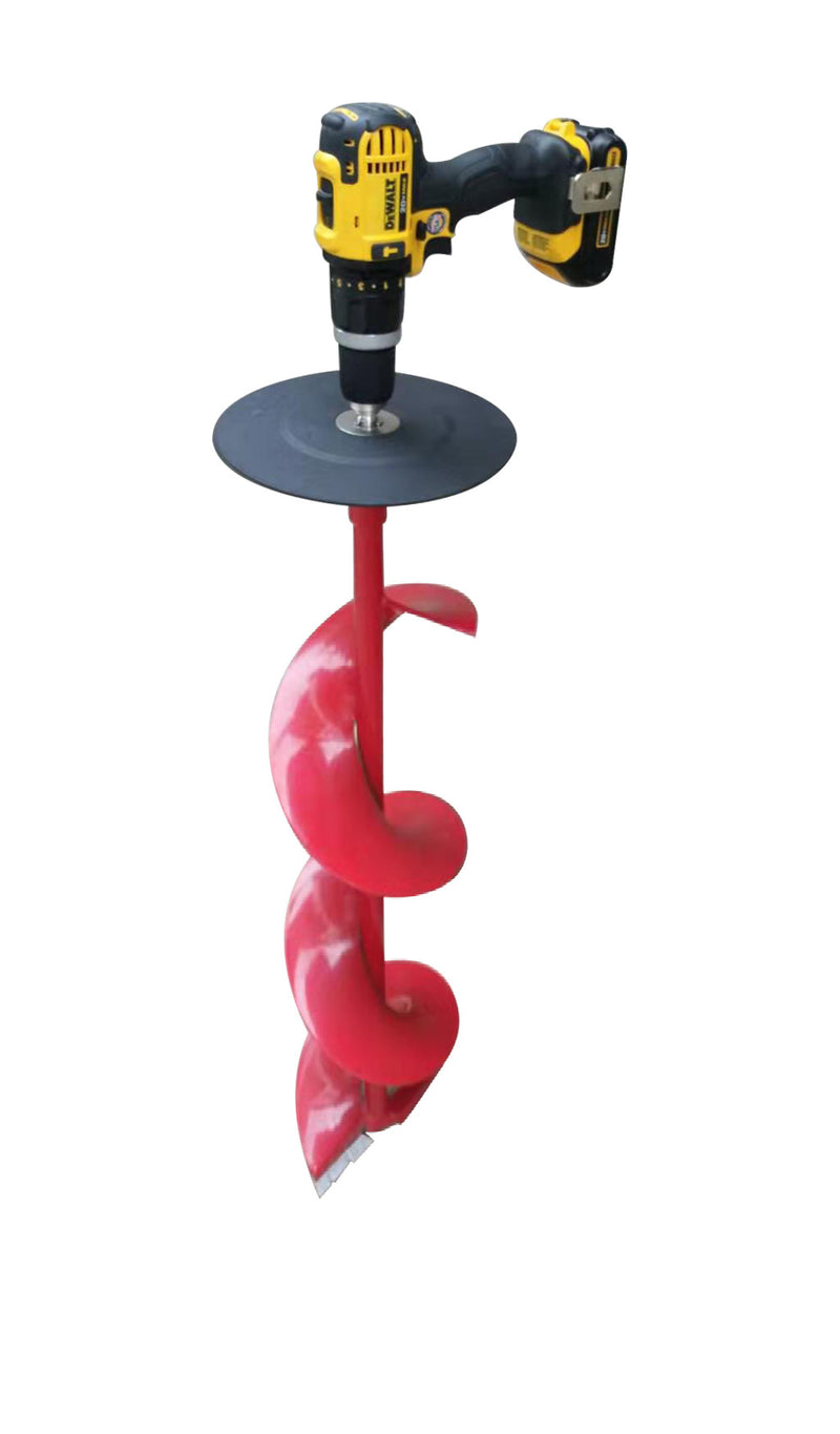 Brocraft Ice Auger Adapter with Stopper Disc/Stainless Steel Ic