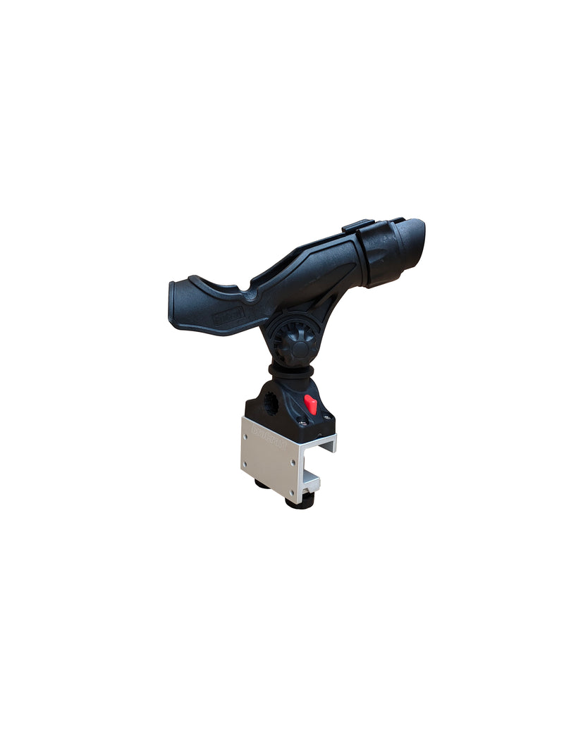 Brocraft Alumacraft Boat Rod Holder Mount/AlumaTrac Bracket Brocraft Alumacraft Boat Rod Holder Mount/AlumaTrac Bracket