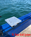 Brocraft Smoker Craft Boats 60 Degree Downrigger Bracket/Polar Kraft Track 60 Degree downrigger Bracket/Starcraft Boat Downrigger Bracket