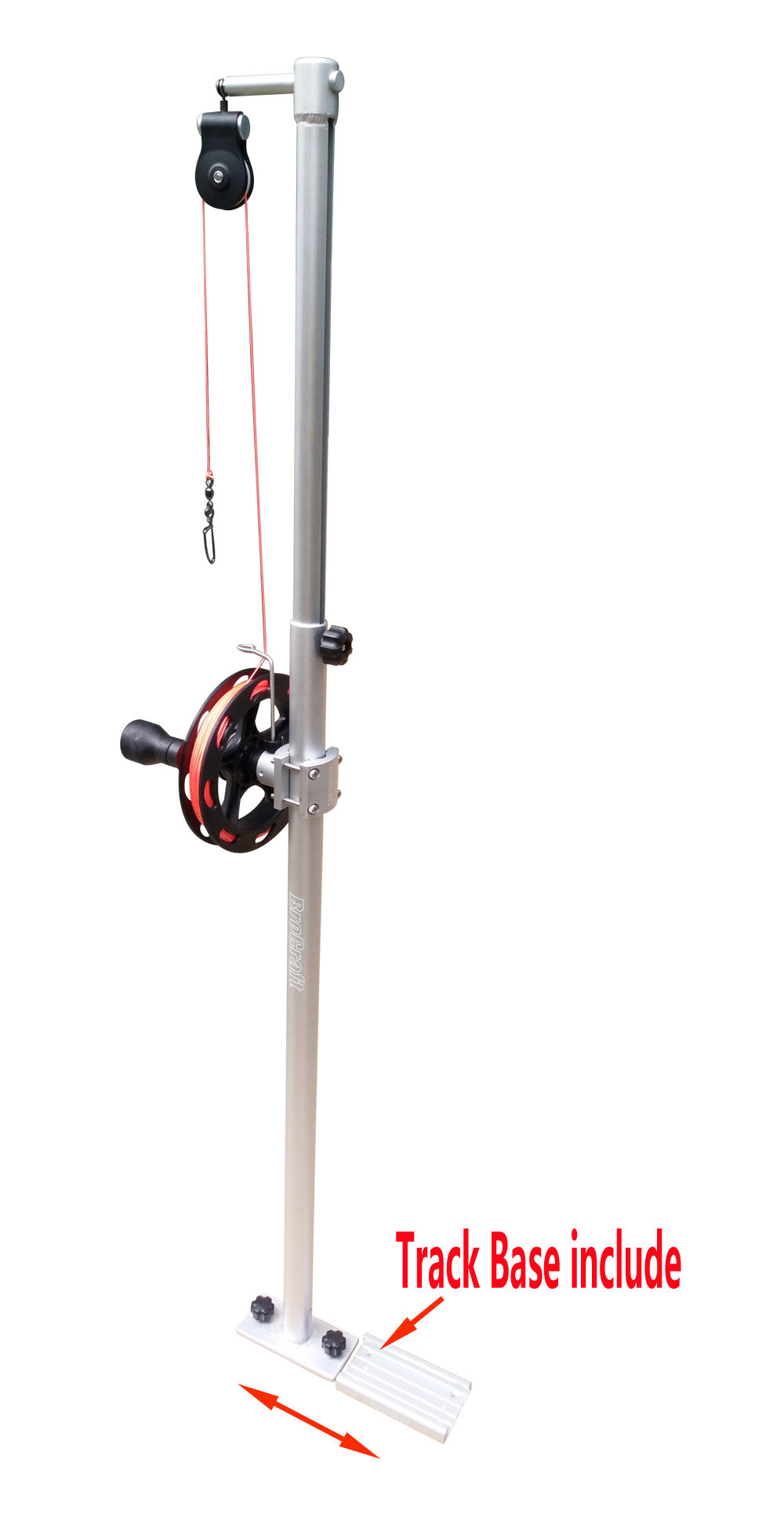 Brocraft Single Reel Planer Board Adjustable Mast System/Single Planer Reel  Board System