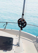 Brocraft Dual Reel Planer Board Adjustable Mast System/Dual Planer Reel System