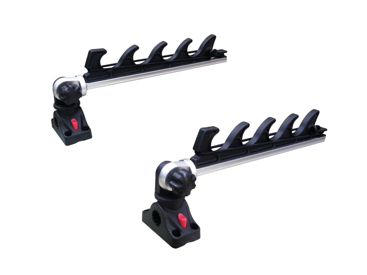 Brocraft Crappie Rod Holder/Crappie Rod Transport Rack/Boat Rod Storag