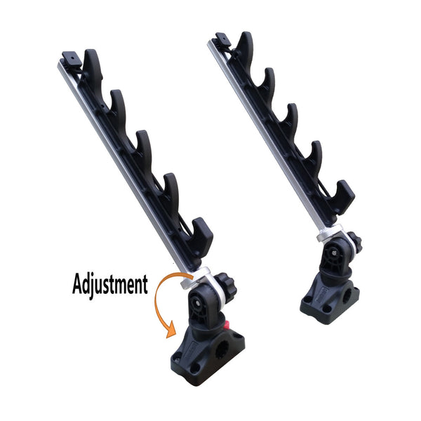 Brocraft Crappie Rod Holder/Crappie Rod Transport Rack/Boat Rod Storag
