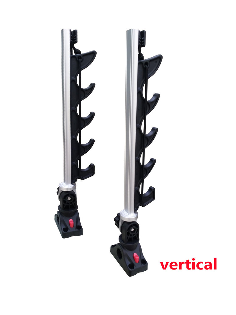 Brocraft Crappie Rod Holder/Crappie Rod Transport Rack/Boat Rod Storag