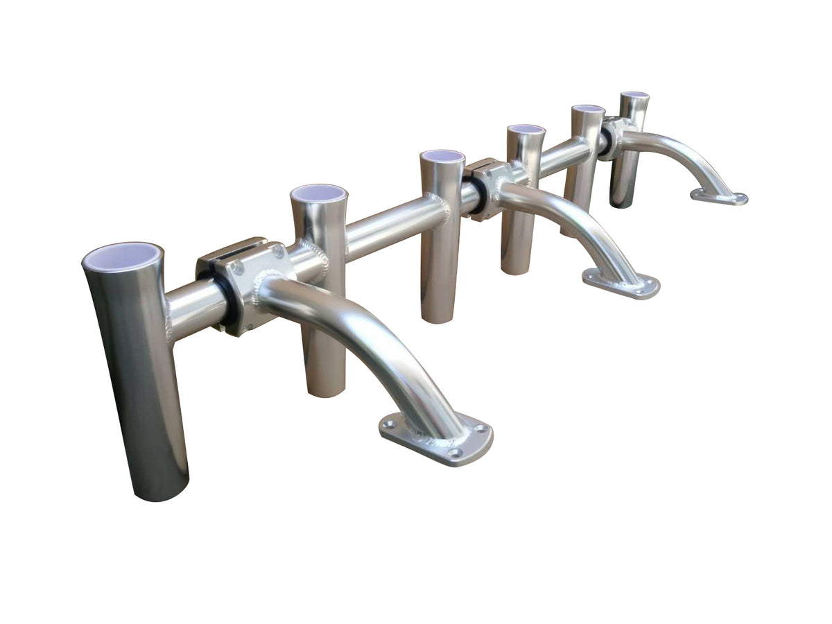 fishing rod holder rocket launcher hardtop mount Brocraft Boat Rack/Boat T-TOP Rod Rack/Boat PowerBait® The Deal | One of the clamps C Size 1.5