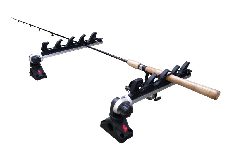 brocraft fishing rod holder Brocraft Crappie Rod Holder/Crappie Rod Transport Rack/Boat Rod Storage System