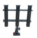 Brocraft Triple Fishing Rod Holder with Deck/Side Mount/Kayak Rod Rack