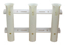 Brocraft Tackle Rack Fishing Rod Holder 3-Rod White